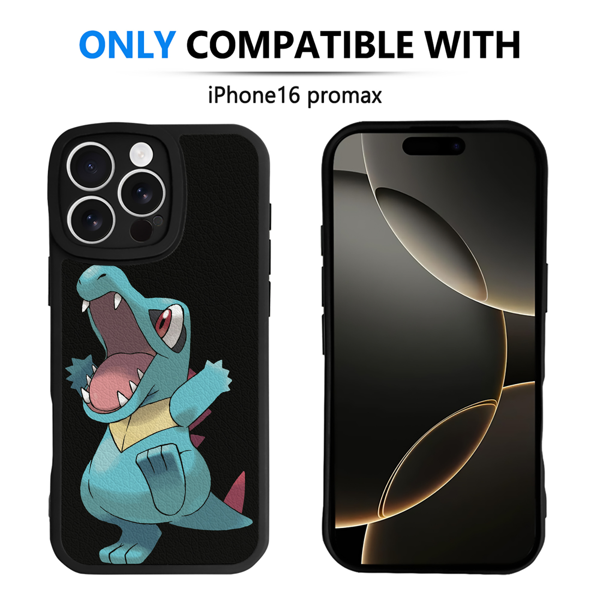 （画像用） ポケットモンスター Pokémon 【iPhone 16シリーズ対応】シリコンスマホケース（レザー調） 材質：シリコン